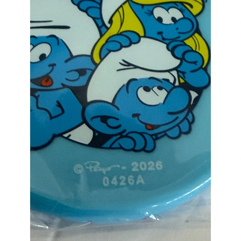 The Smurfs Compact Mirror 3x 1x Magnification Blue Peyo Best Brands New